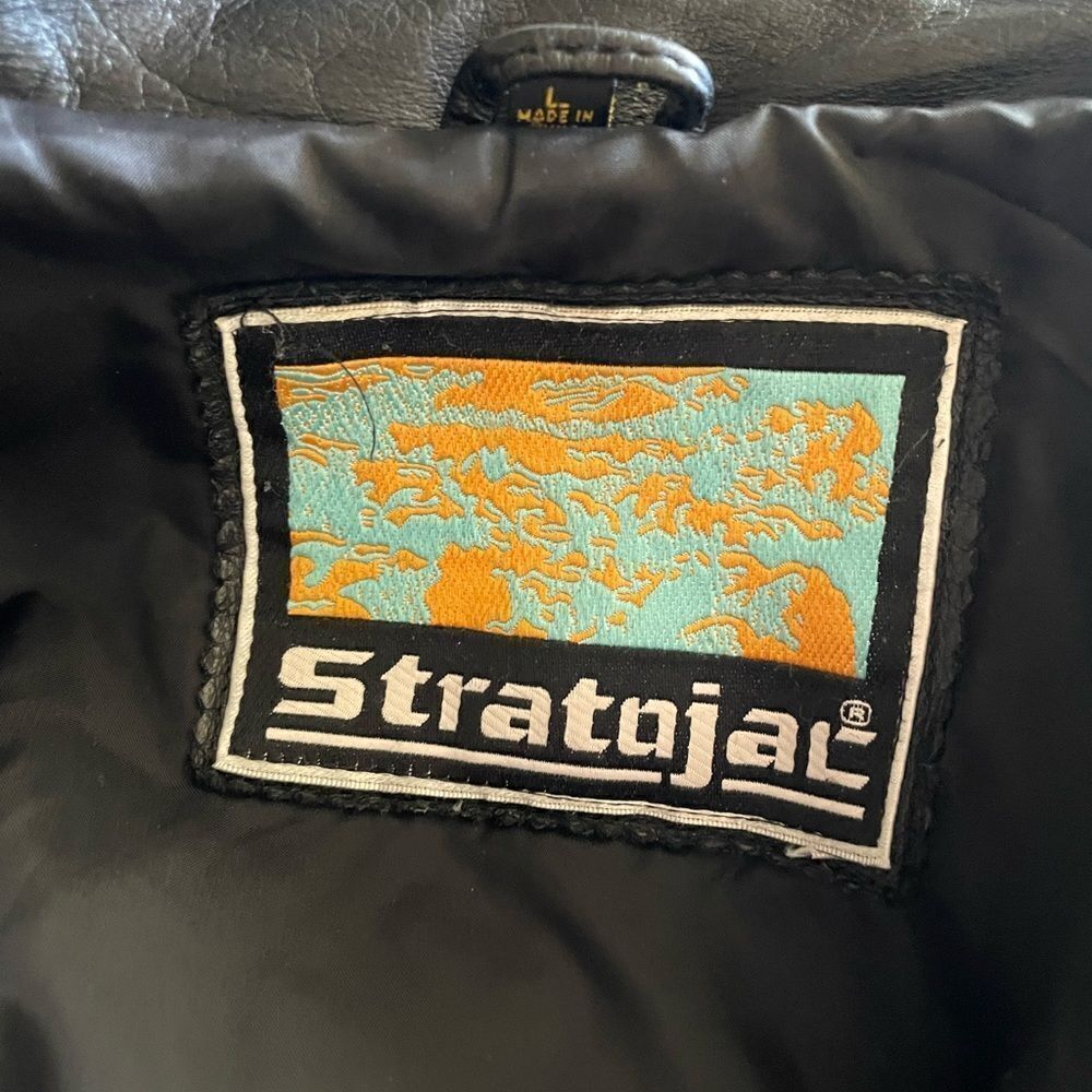 Men’s leather jacket - Picture 3 of 5